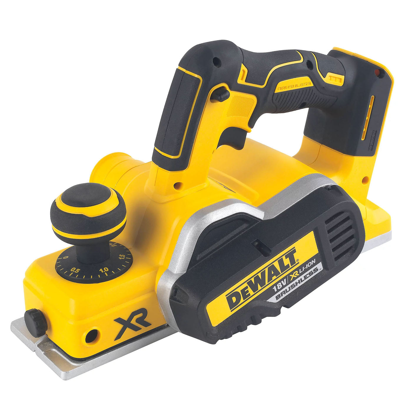 Cordless Planer DCP580N-XJ 18V Brushless Soft Grip Side Handle 82mm Body Only - Image 2