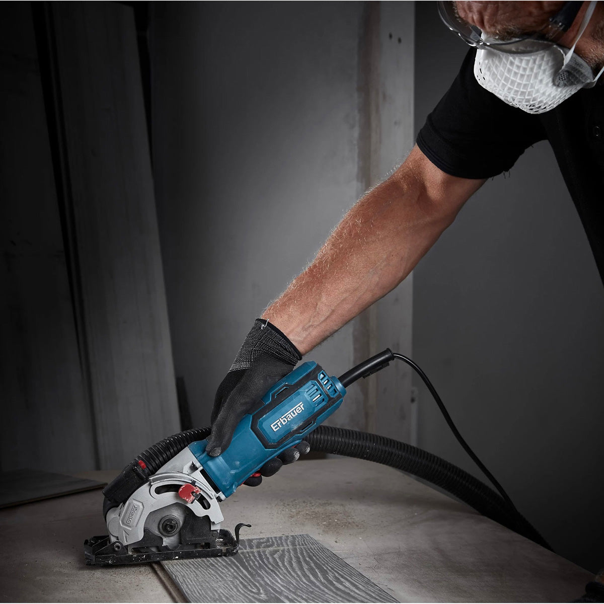 Erbauer Mini Saw Electric 85mm EMCS650 Variable Speed 650W Lightweight - Image 5