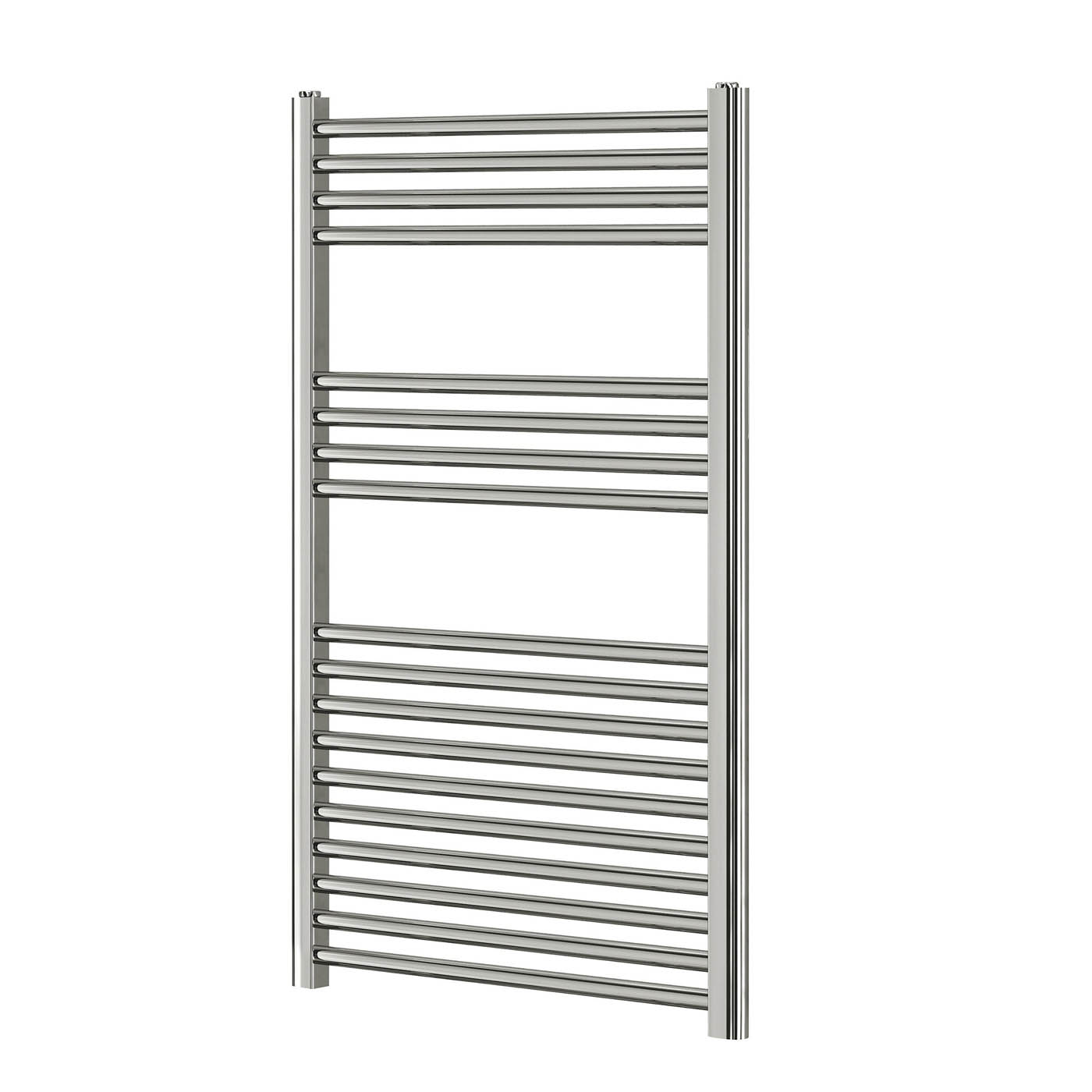 Blyss Towel Rail Radiator Chrome Flat Bathroom Warmer Ladder Modern 100x60cm - Image 1