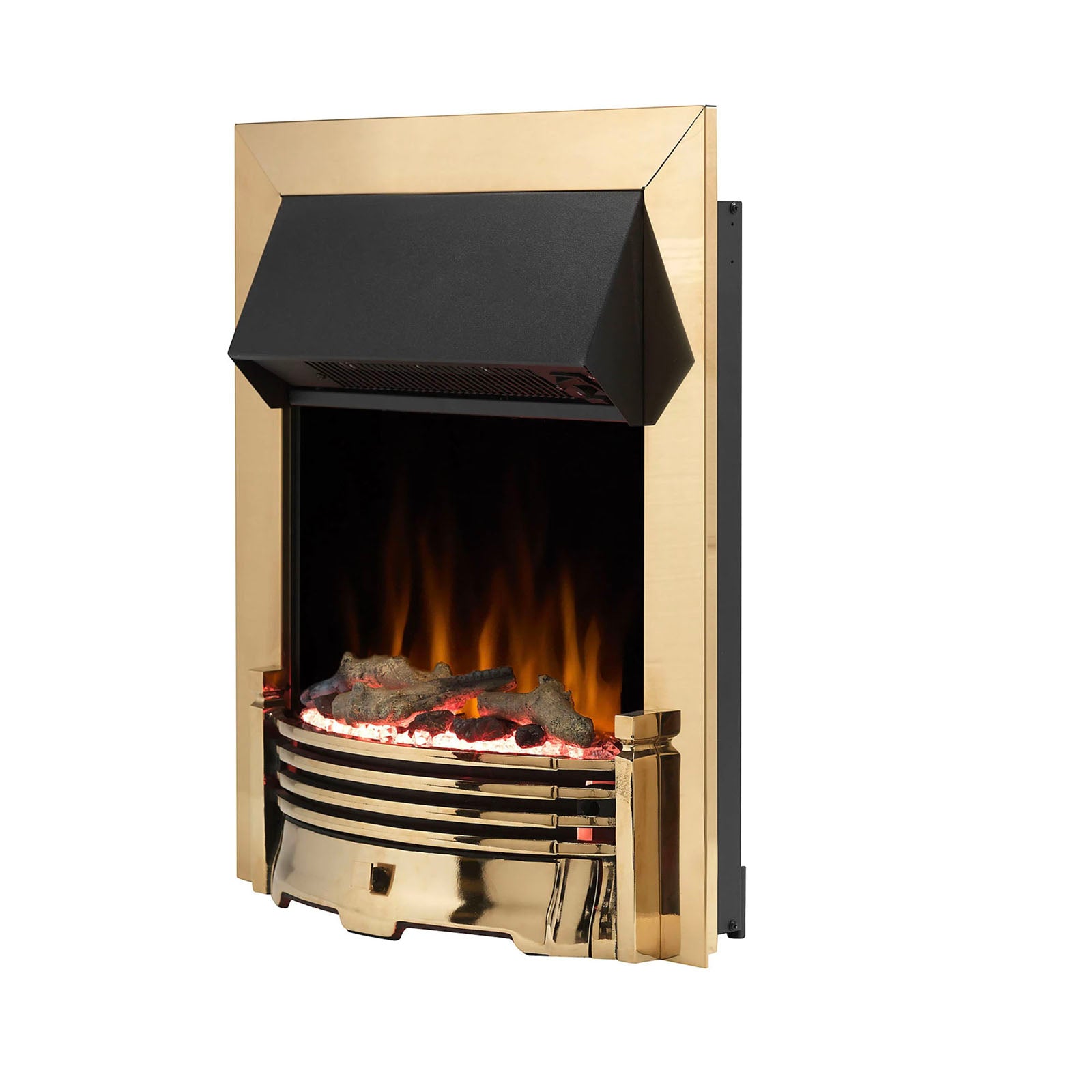 Dimplex Electric Fire Inset Thermostatic Brass Optiflame 2 Heat Settings 2kW - Image 4