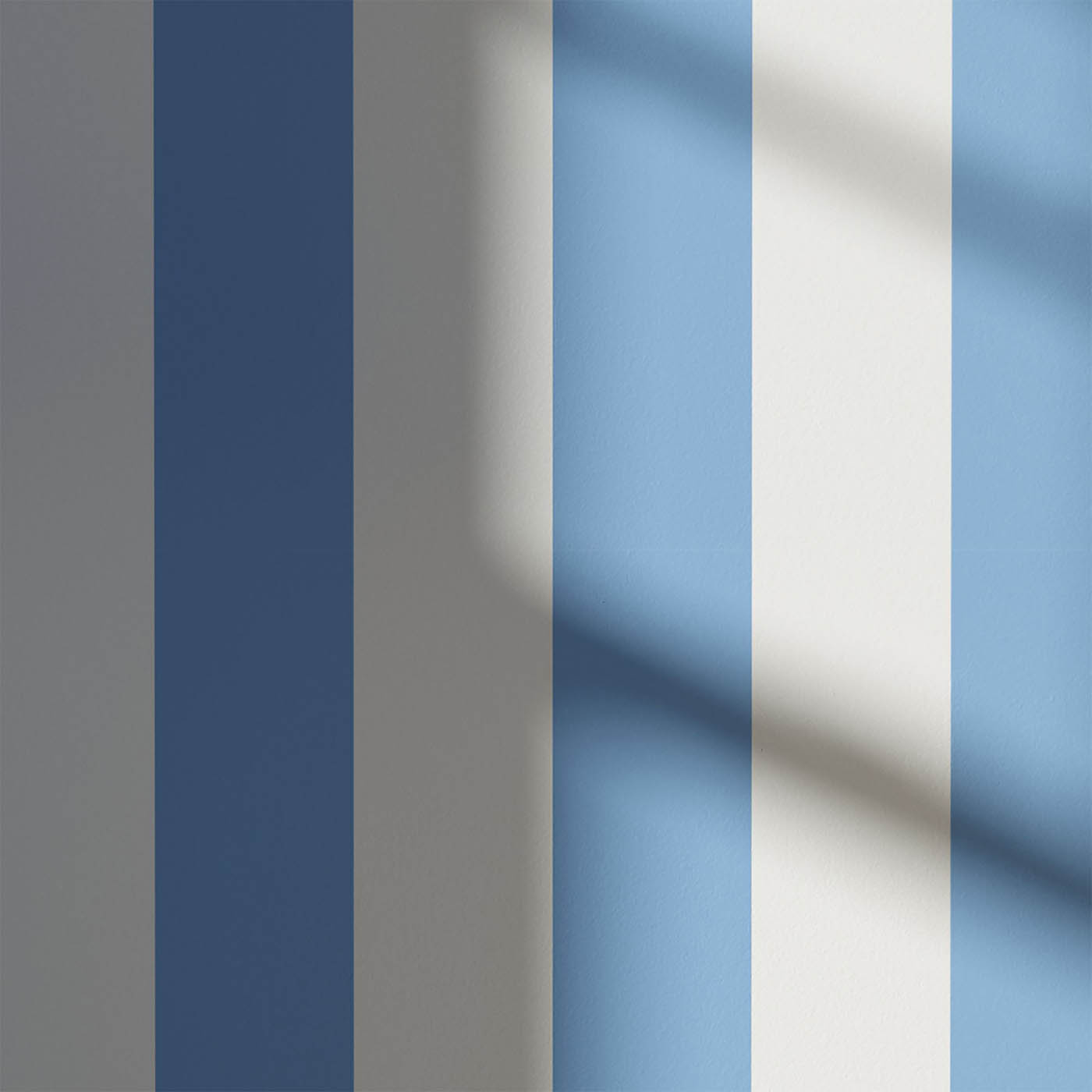 Lick Wallpaper Blue White Stripe 02 Textured Indoor Painted Matt Patterned - Image 3