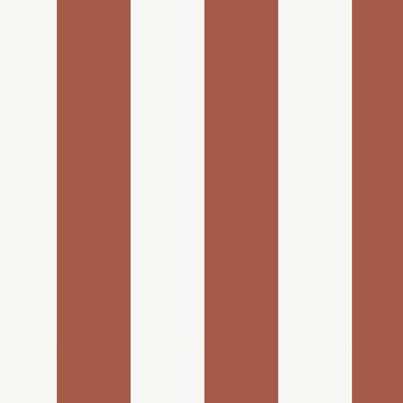 Wallpaper Red And White Stipes Textured Wipeable Home Living Room Bedroom 10m - Image 2
