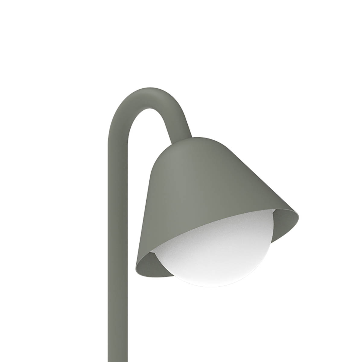 Outdoor Stake Post Light Integrated LED Metal Green Weather Resistant (D)120mm - Image 8