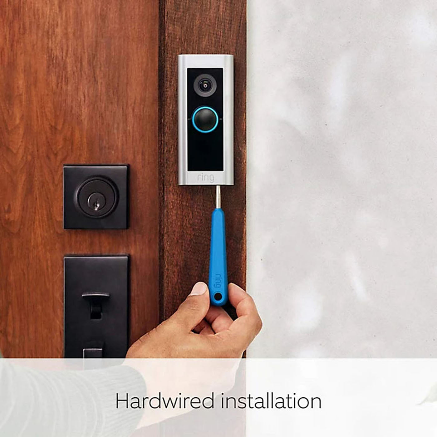 Ring Video Doorbell Pro 2 Hardwired Smart Wi-Fi 3D Motion Detection Night Vision - Image 1