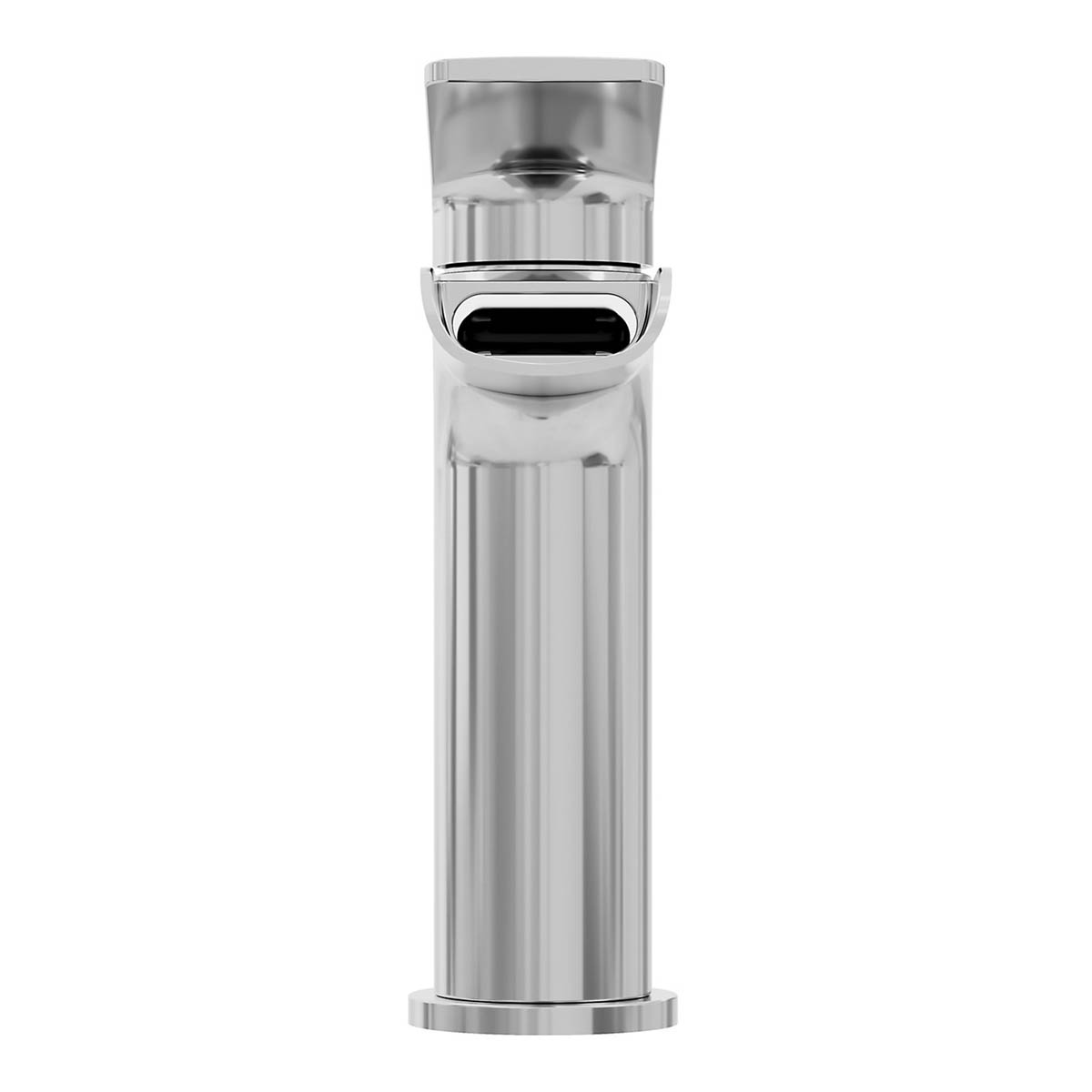 Bathroom Basin Tap Mixer Chrome Single Lever Clicker Waste Brass Modern Faucet - Image 3