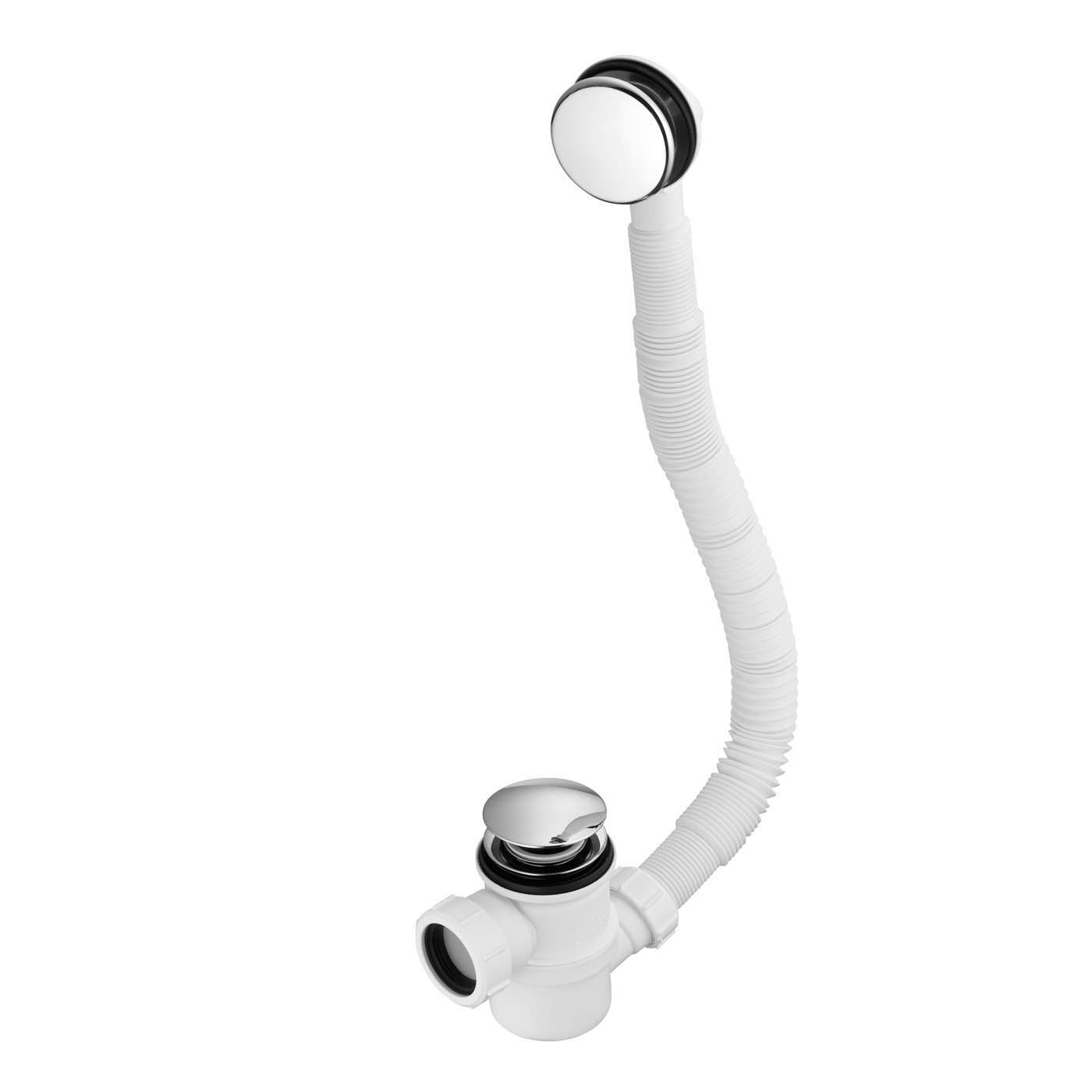 Armitage Shanks Bath Waste With Overflow Click Clack Chrome 500mm (Dia)38.1mm - Image 2