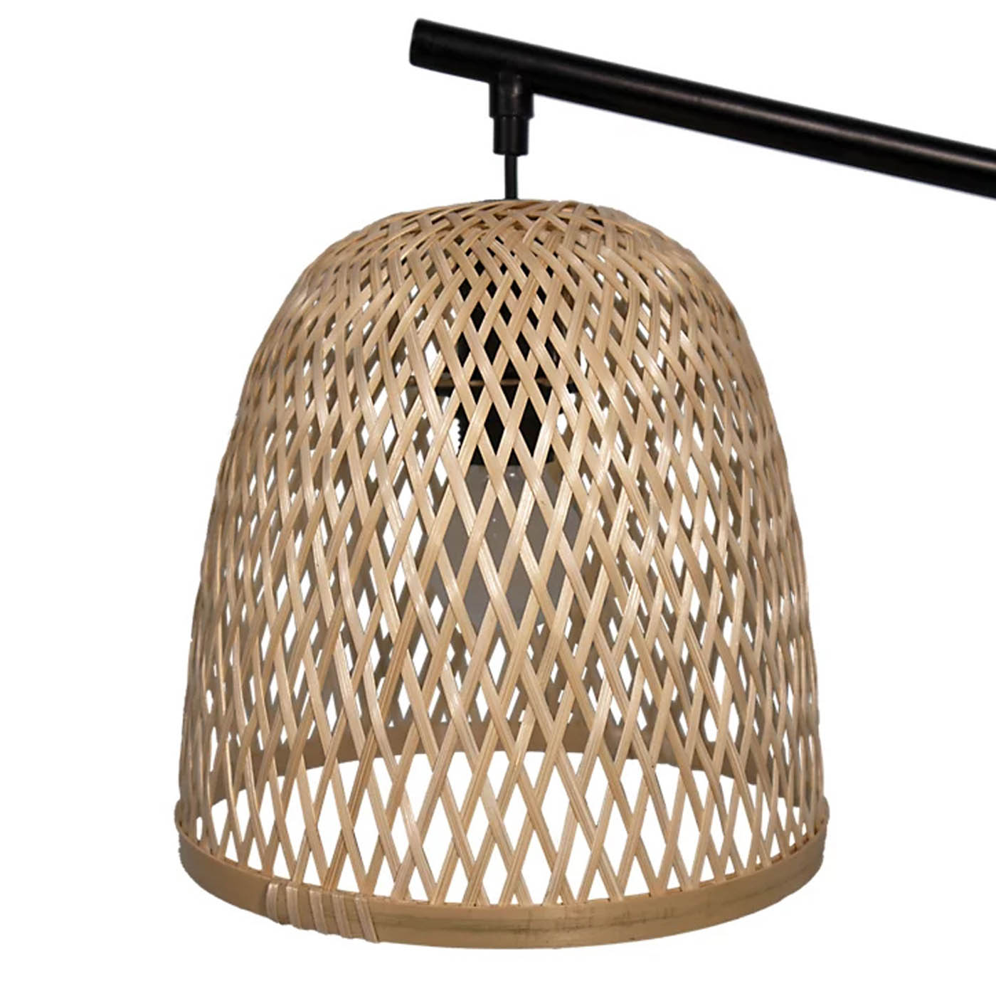 Calume Table Lamp Natural Modern Wood Look Eco Halogen Energy Saving Compact - Image 4