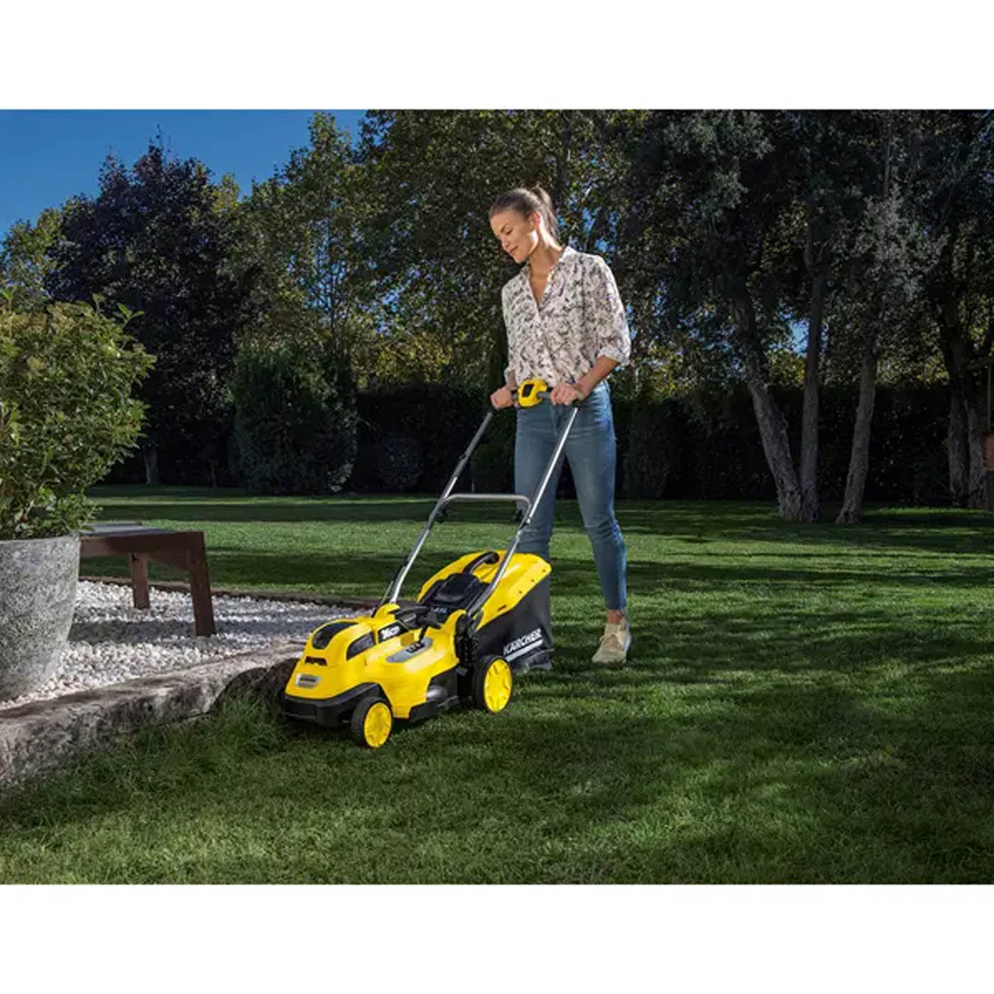 Karcher Lawnmower Cordless 18V Li-Ion LMO18-36 Garden Grass Cutter Body Only - Image 3