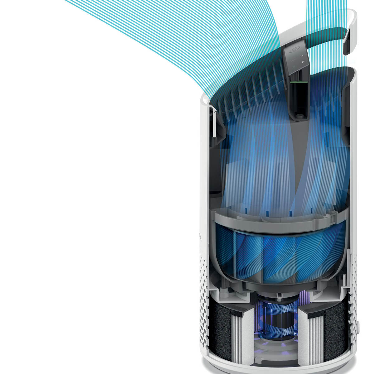 Leitz TruSens Air Purifier Z-1000 White For Allergens Pollutants Odors Indoor - Image 9