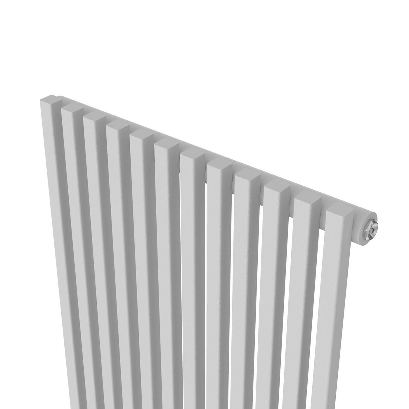 Bathroom Designer Radiator White Vertical 3690BTU Modern (W)480mm x (H)1800mm - Image 5