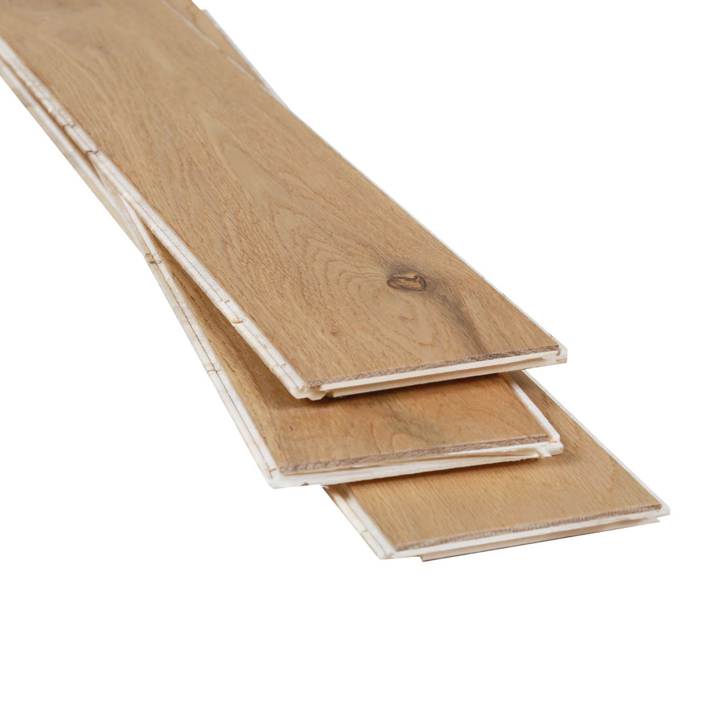 Oak Hardwood Flooring Herringbone Wood Top Layer Classic 1.94m² - Image 1