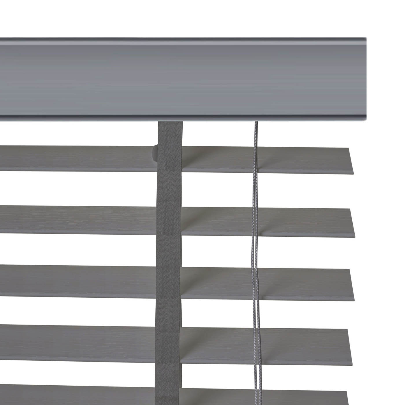 Venetian Window Blinds Grey PVC Home Living Room Bathroom Modern 160x180cm - Image 6