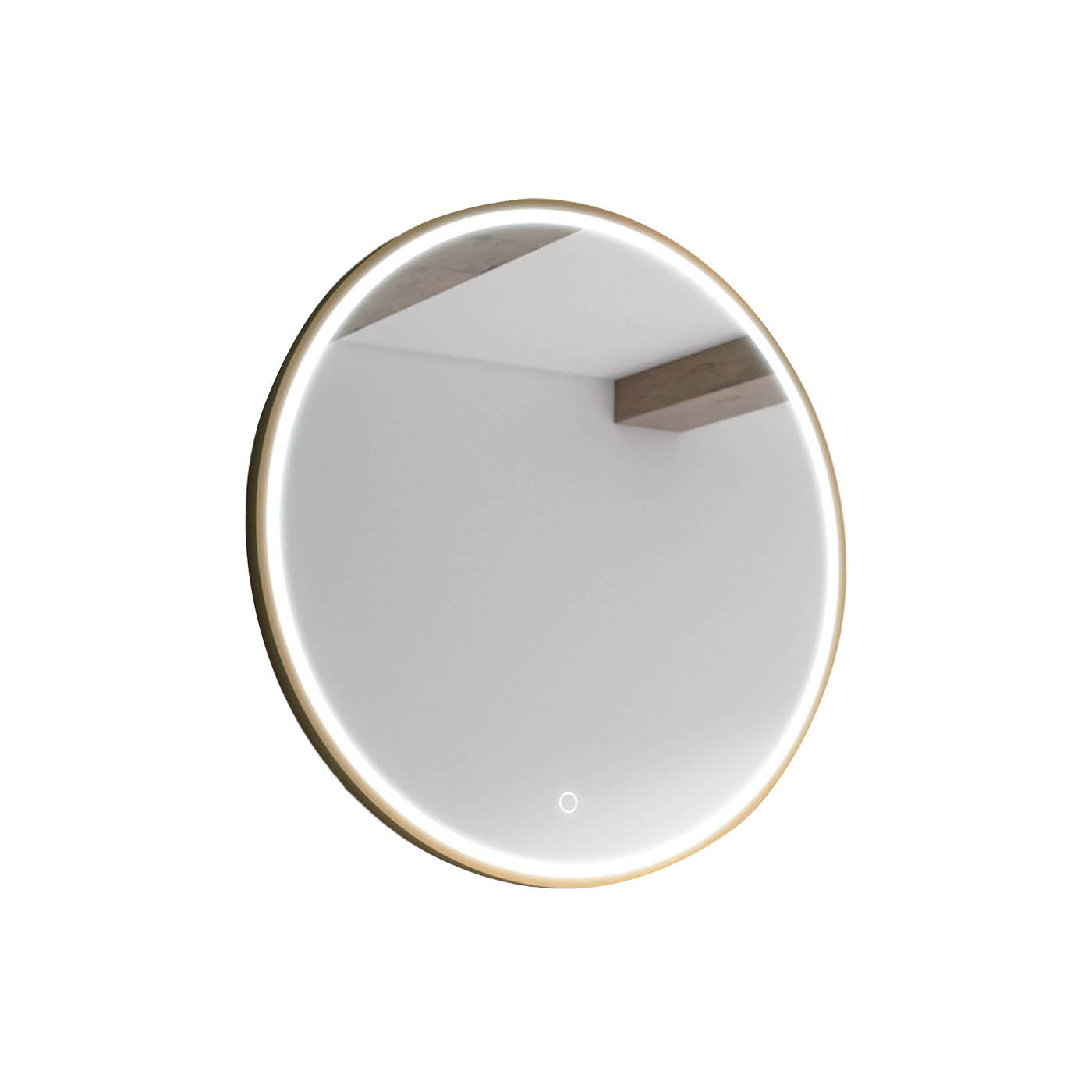 Sensio Bathroom Mirror Illuminated Round Demister Wall-Mounted (H)60 (W)60cm - Image 2