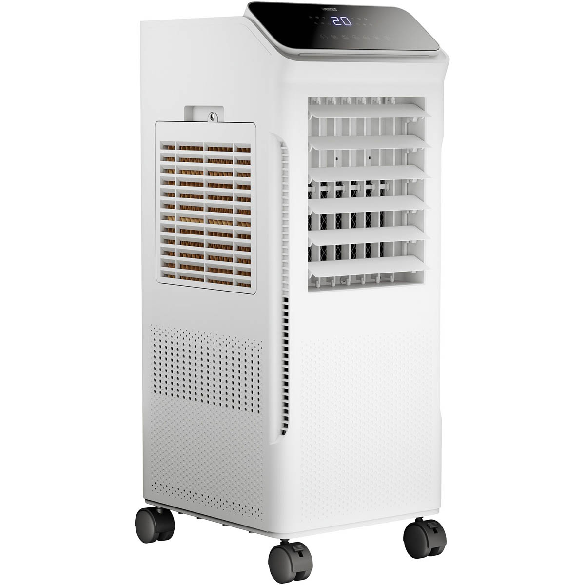 Princess Smart Air Cooler Fan 5L Hybrid White Portable Oscillation Remote Timer - Image 1