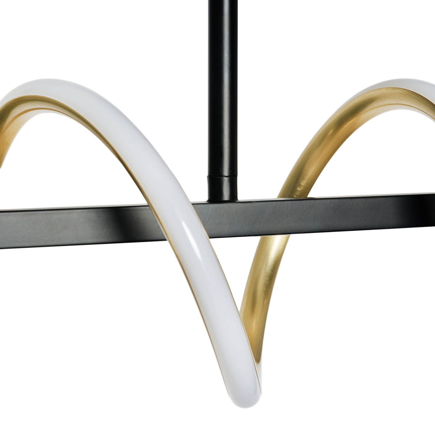 Inlight Ceiling Light LED Warm White Spiral Matt Black Aluminium Plastic Modern - Image 7