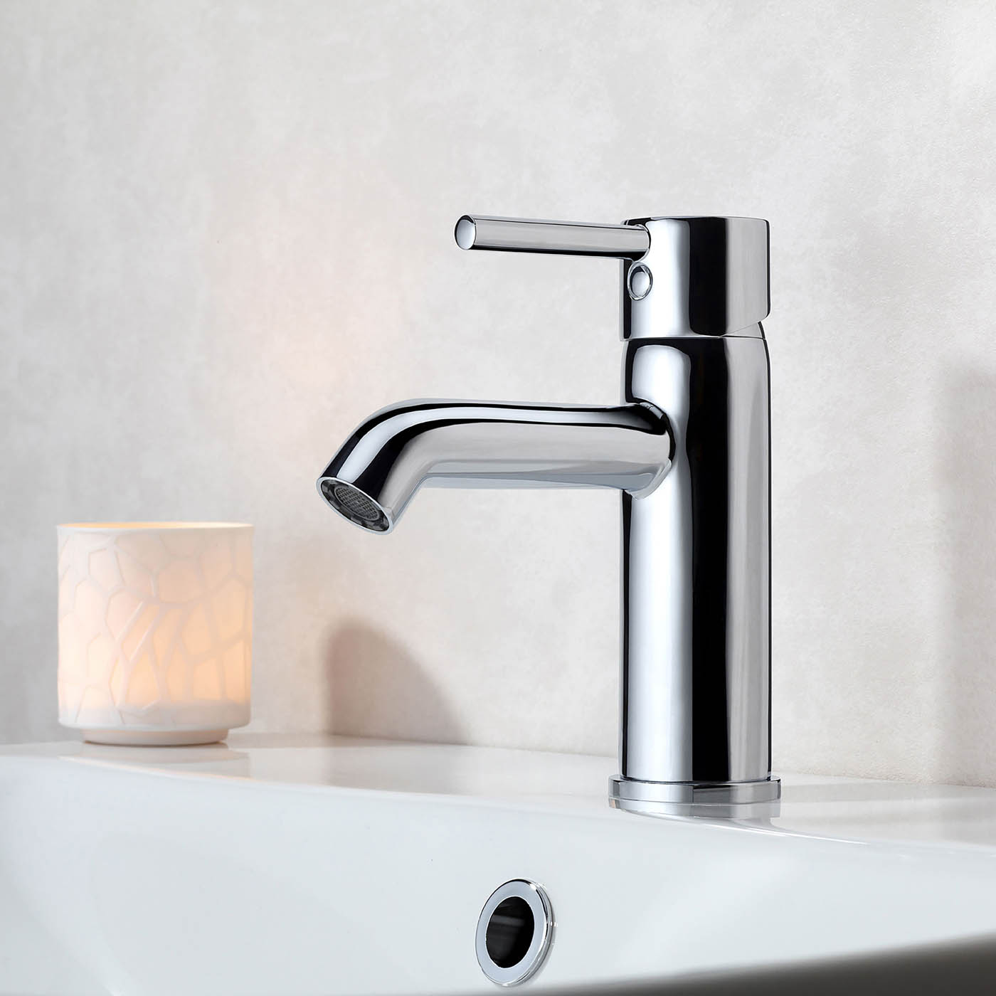 Vitra Minimax S Chrome effect Basin Mixer Tap - Image 2