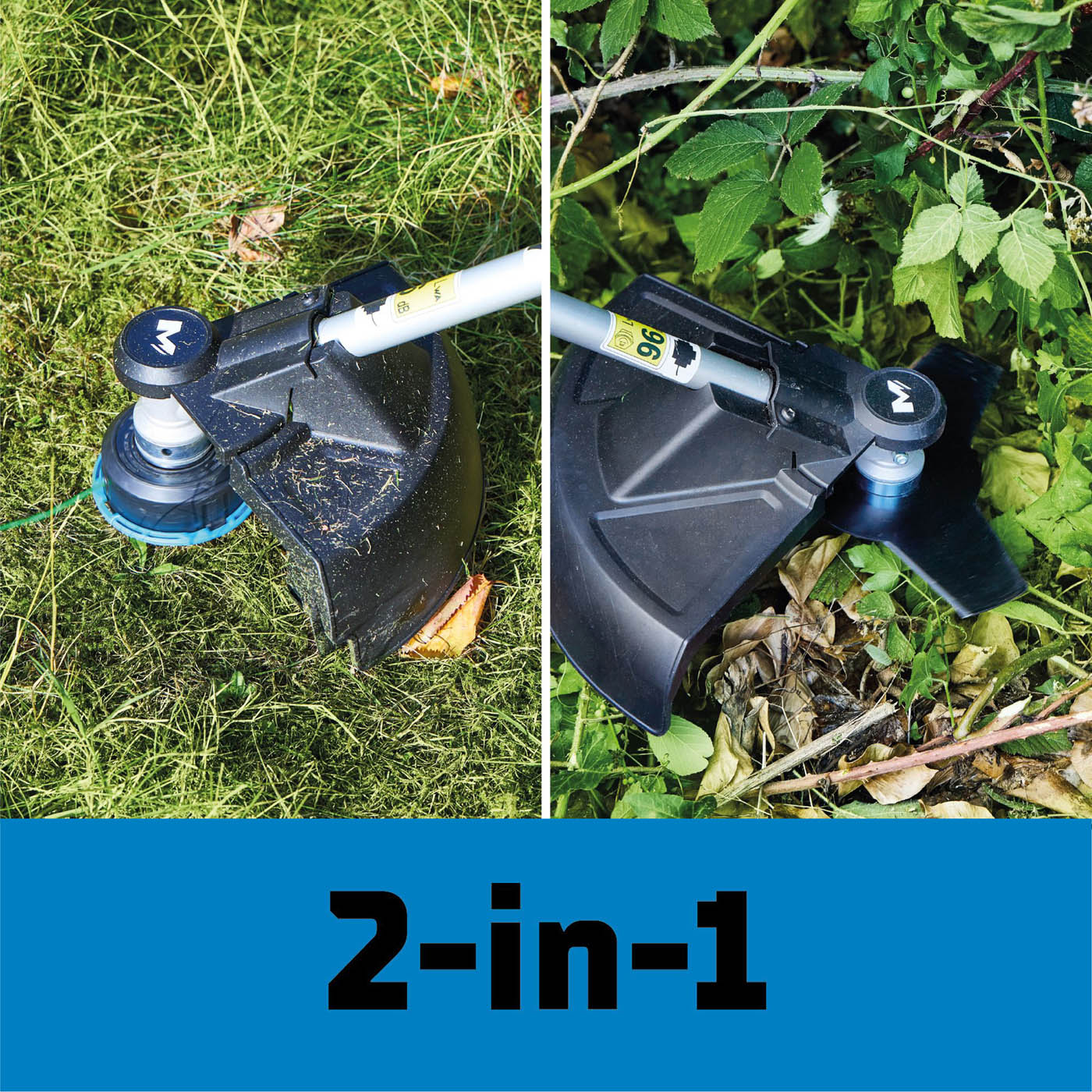 Mac Allister Brushcutter And Grass Trimmer 2IN1 Electric MCB1174GBC 42cm 1000W - Image 4