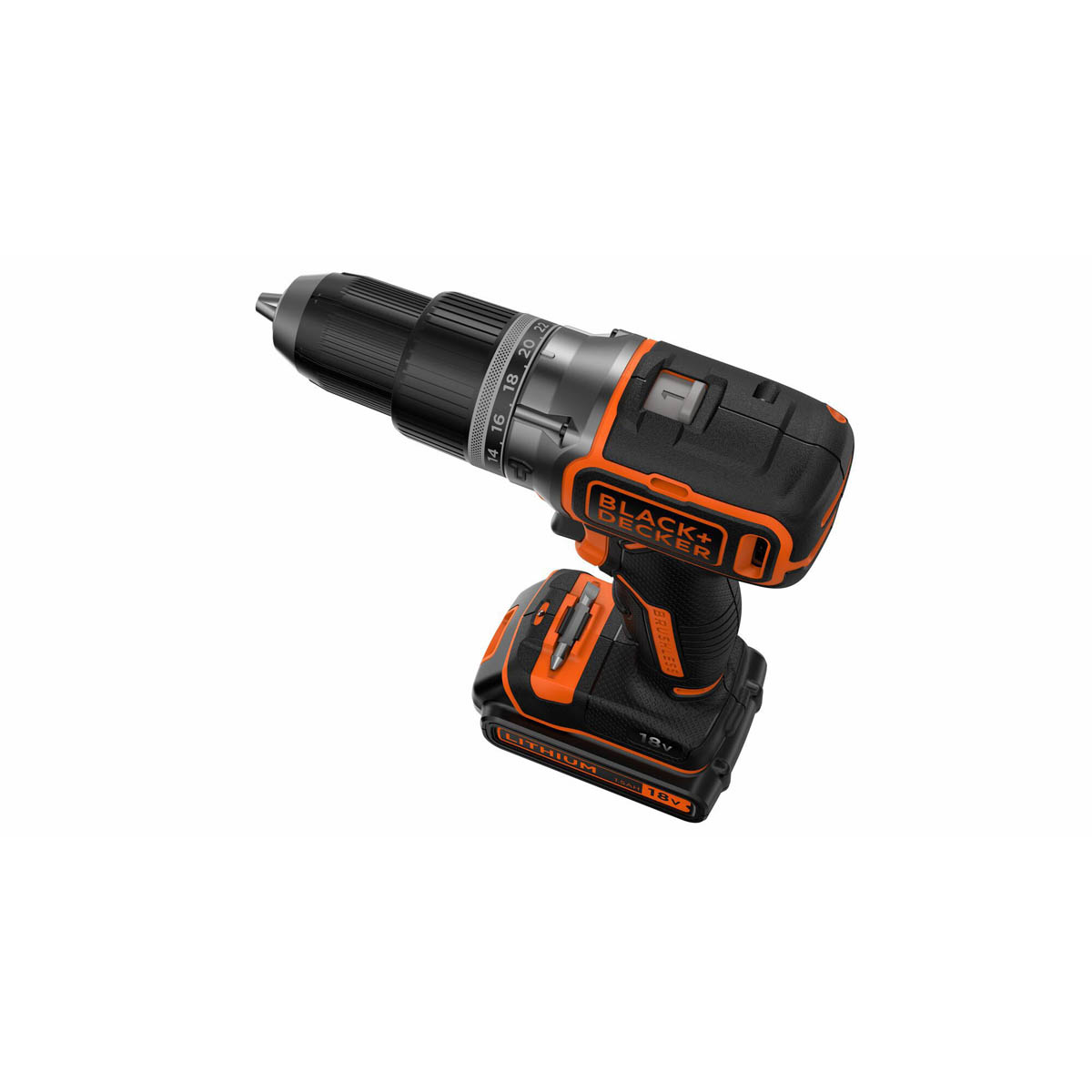 Black+Decker Hammer Drill BL188N-XJ Cordless POWERCONNECT LED 18V Body Only - Image 5