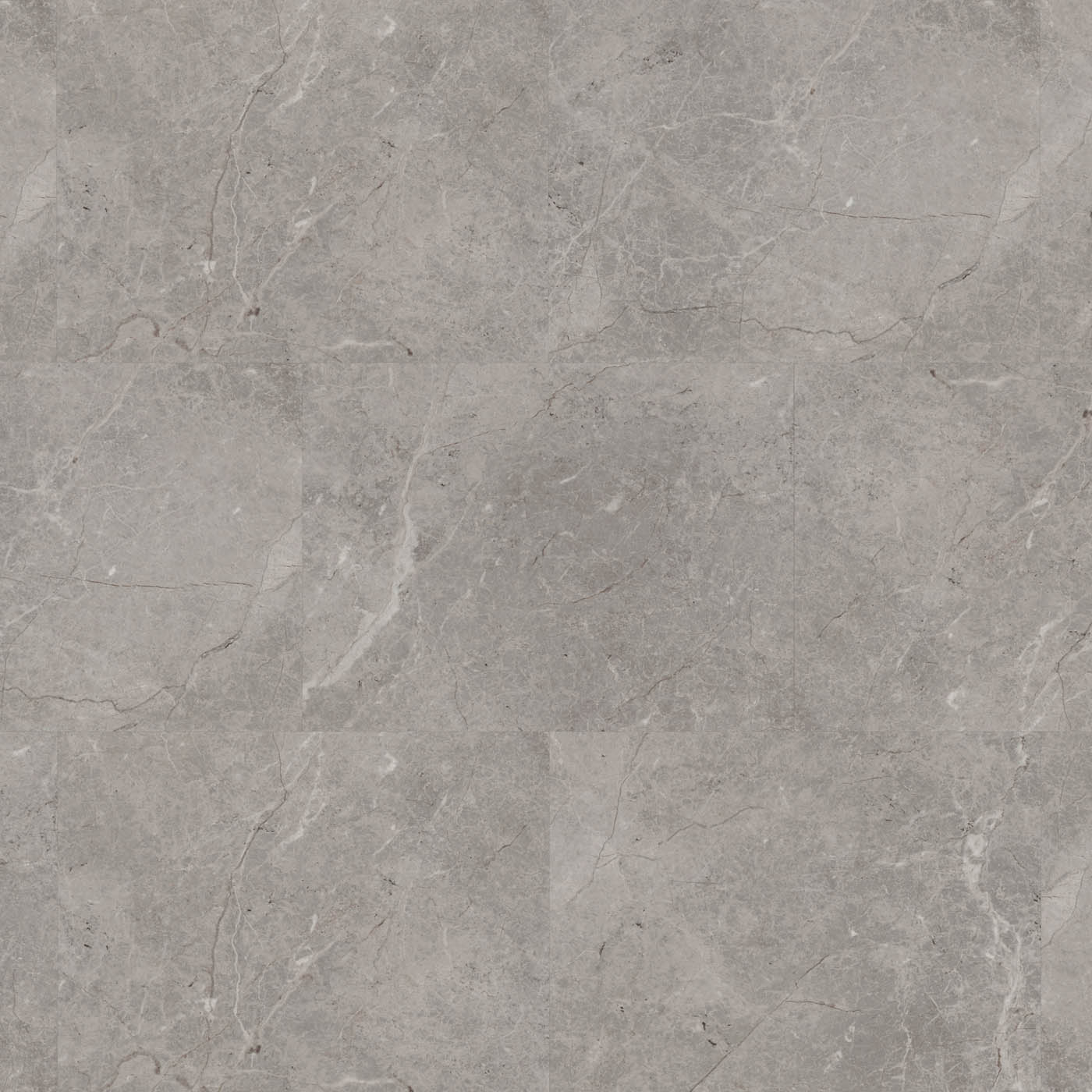 Vinyl Click Tile Matt Grey Marble Effect Embossed Waterproof Modern 2.74m² - Image 3