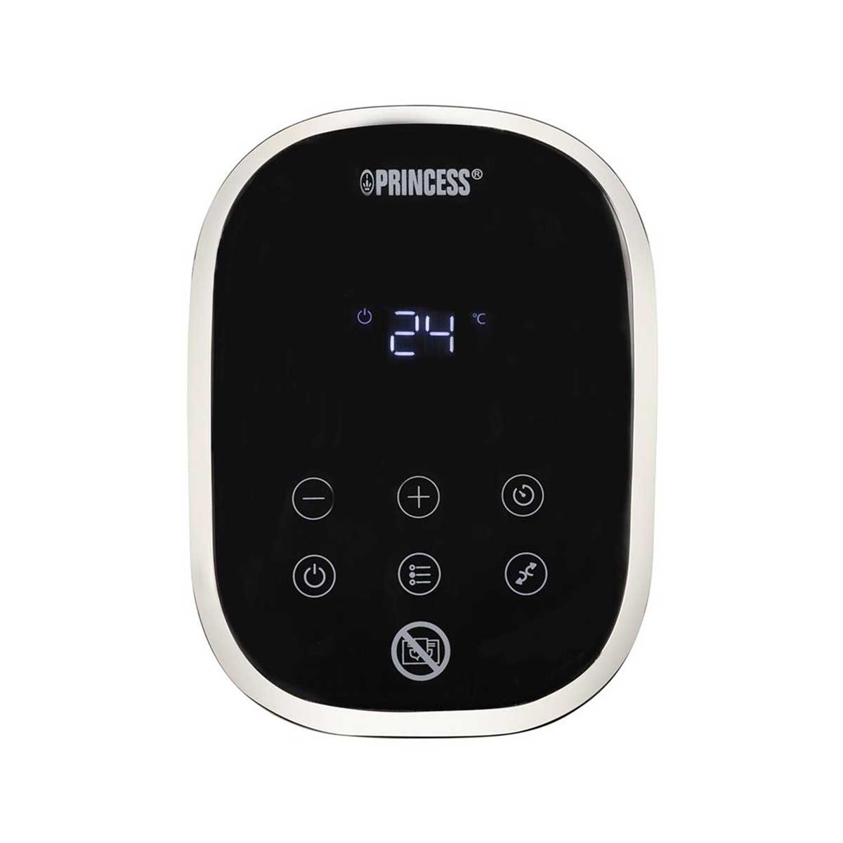 Princess Heater Tower Fan Ceramic White Smart Digital Portable Remote 2Kw 64cm - Image 2