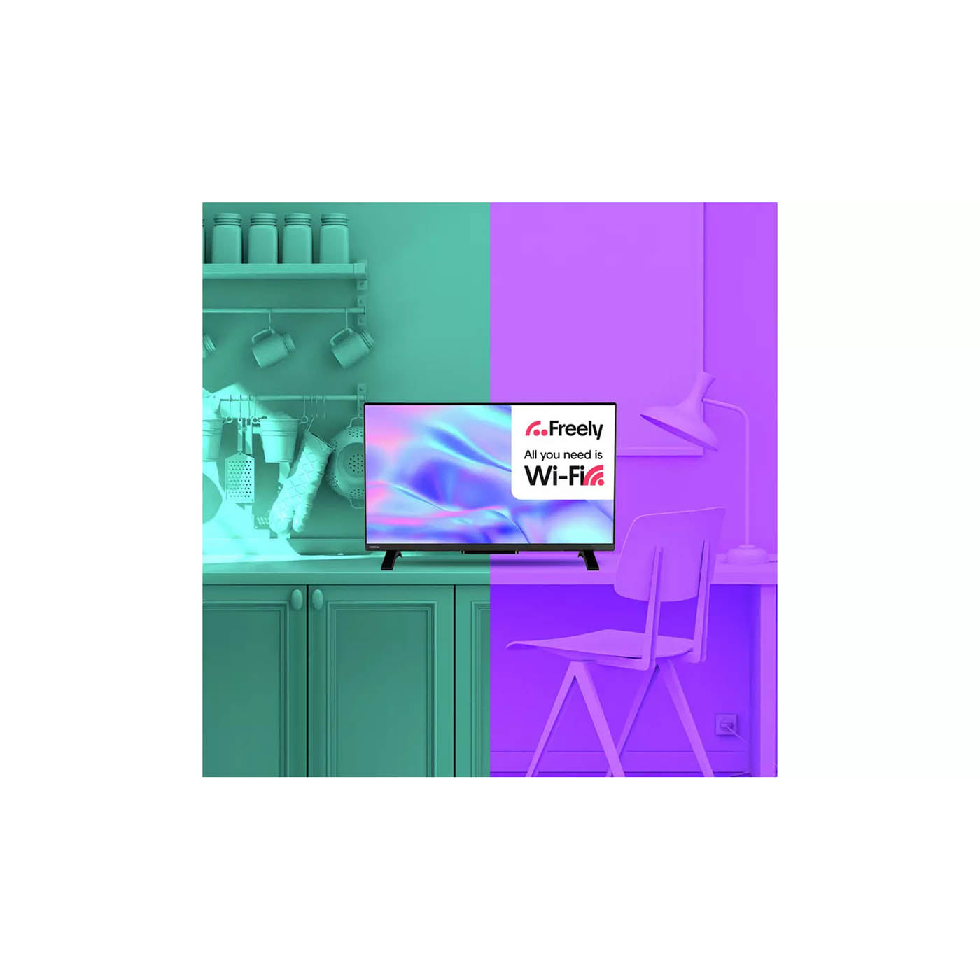 Toshiba HD Ready Smart TV 32 Inch 32WV2553DB HDR DLED Dolby Audio Freely - Image 6