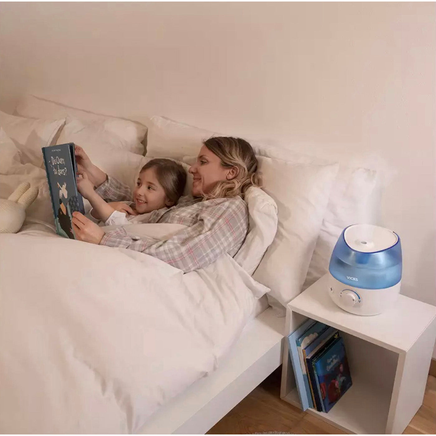 Vicks Humidifier Ultrasonic Cool Quiet Mist with Timer Variable Control 1.8l - Image 7