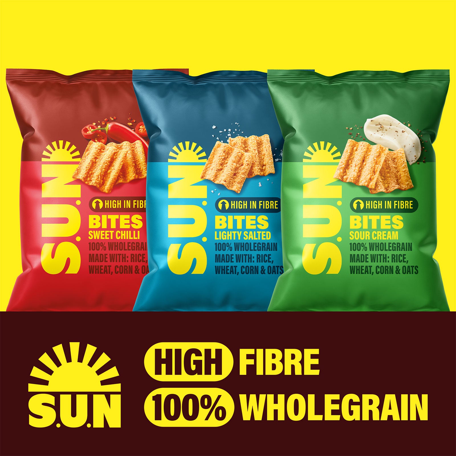 Sunbites Snacks Sun Ripened Sweet Chilli Light Sharing 36 Bags x 28g - Image 4