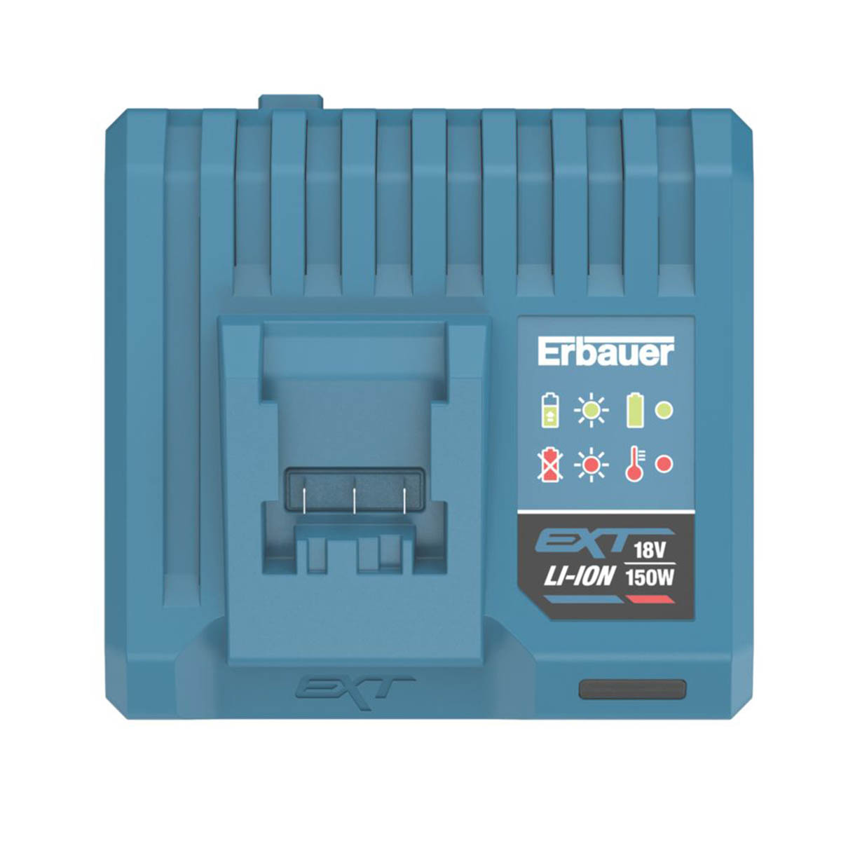 Erbauer Battery Charger 18V Li-Ion EXT Quiet Compact Powerful Lightweight - Image 2