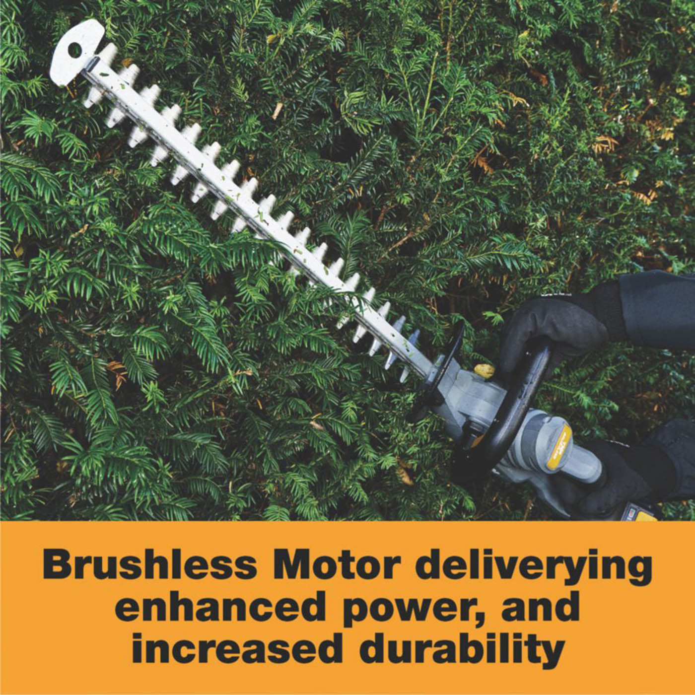 Titan Cordless Hedge Trimmer TTI1208GHT 55cm 18V Li-Ion TXP Brushless Body Only - Image 5