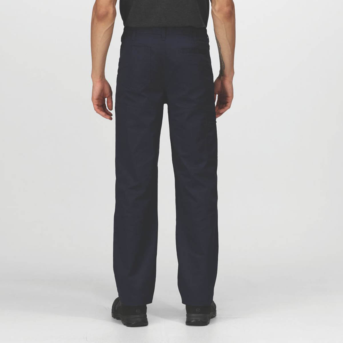 Regatta Work Trousers Mens Pro Action Classic Fit Navy Multi Pockets 30W 29L - Image 4