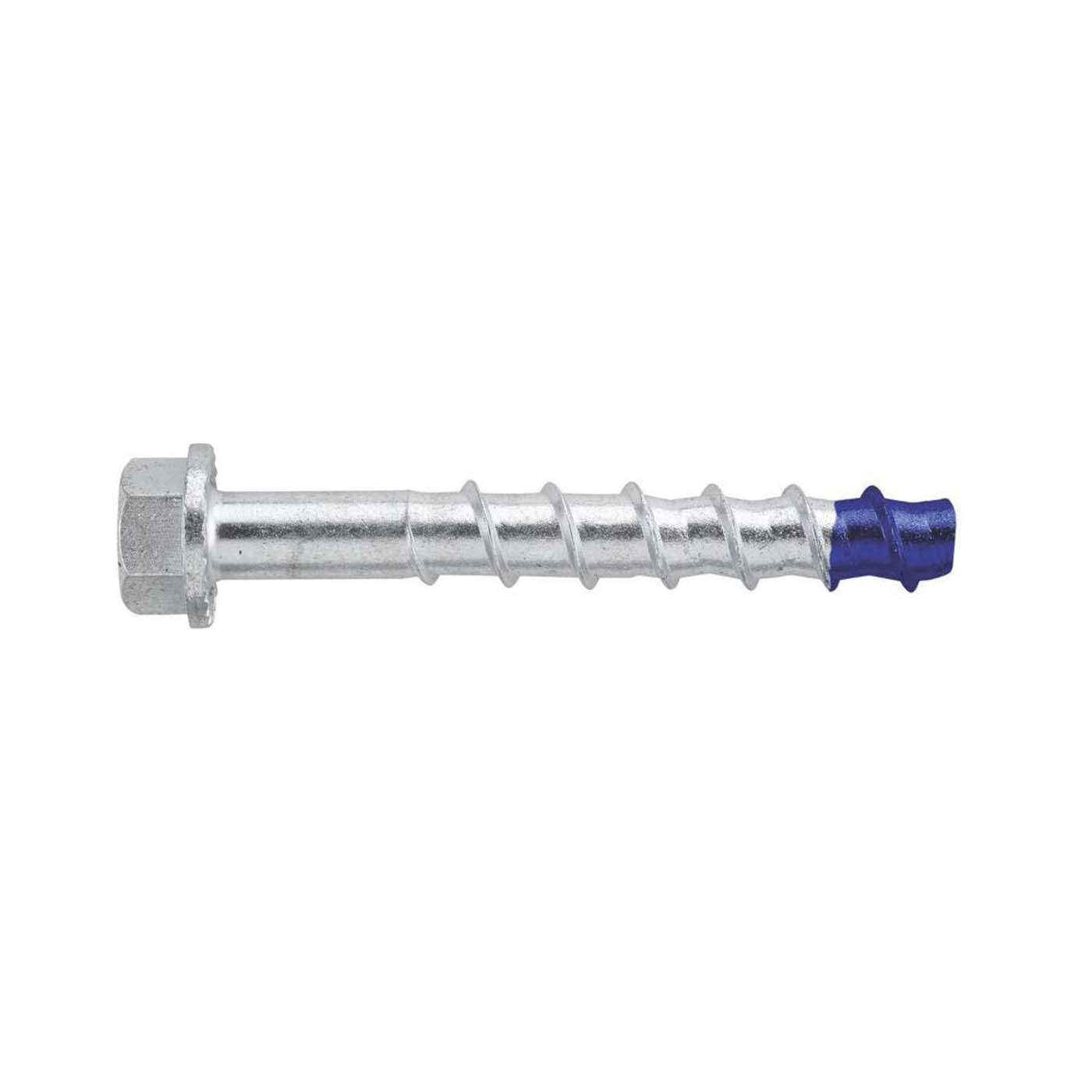 DeWalt Concrete Bolts Blue Tip Fire Rated Flange Uncollated 12x100mm Pack Of 25 - Image 1