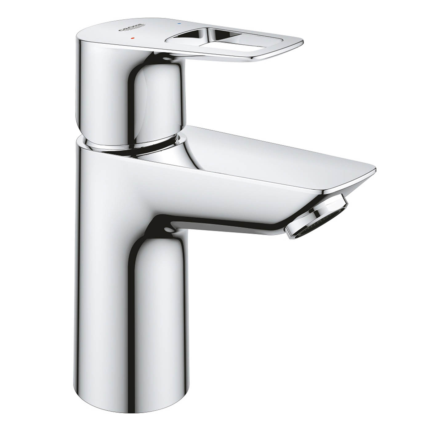 Grohe Bathroom Basin Tap Mixer Chrome Single Lever Waste Modern Faucet - Image 1