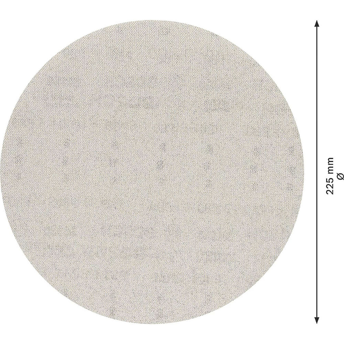 Bosch Sanding Pad Disc Net Mesh 225mm Drywall 80Grit Cloth Hook Loop Pack Of 25 - Image 1