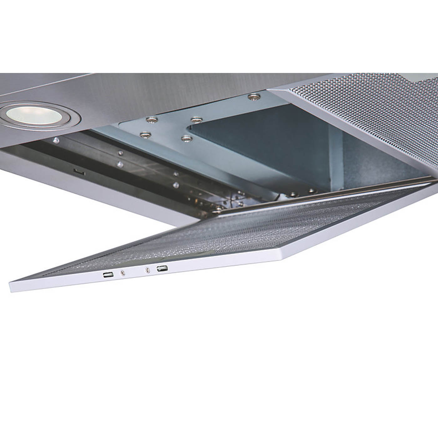 Cooker Hood Kitchen Extractor BH60SS Canopy Stainless Steel LED Silver 60cm - Image 3