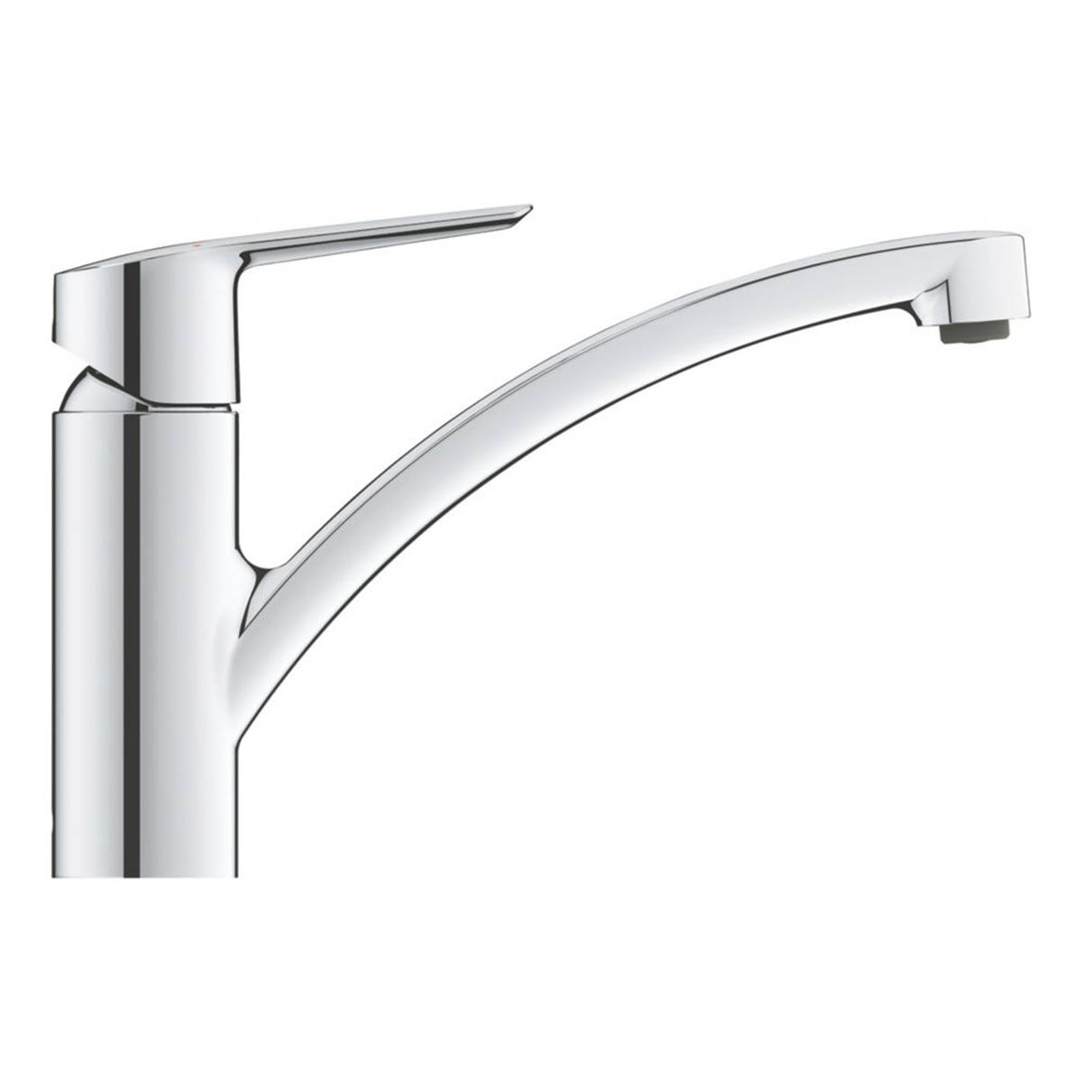 Grohe Kitchen Sink Tap Mono Mixer Chrome Single Lever Swivel Spout Modern Faucet - Image 3