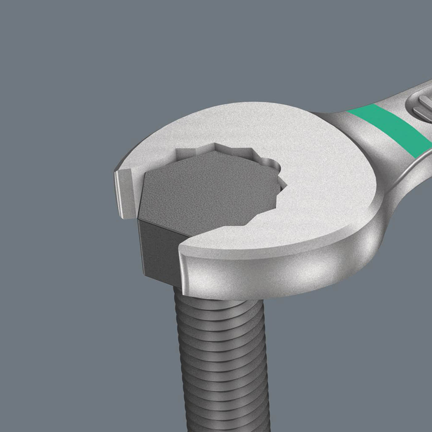Wera Combination Spanner 30mm Twin Ended 12 Point Head Corrosion Resistant - Image 2