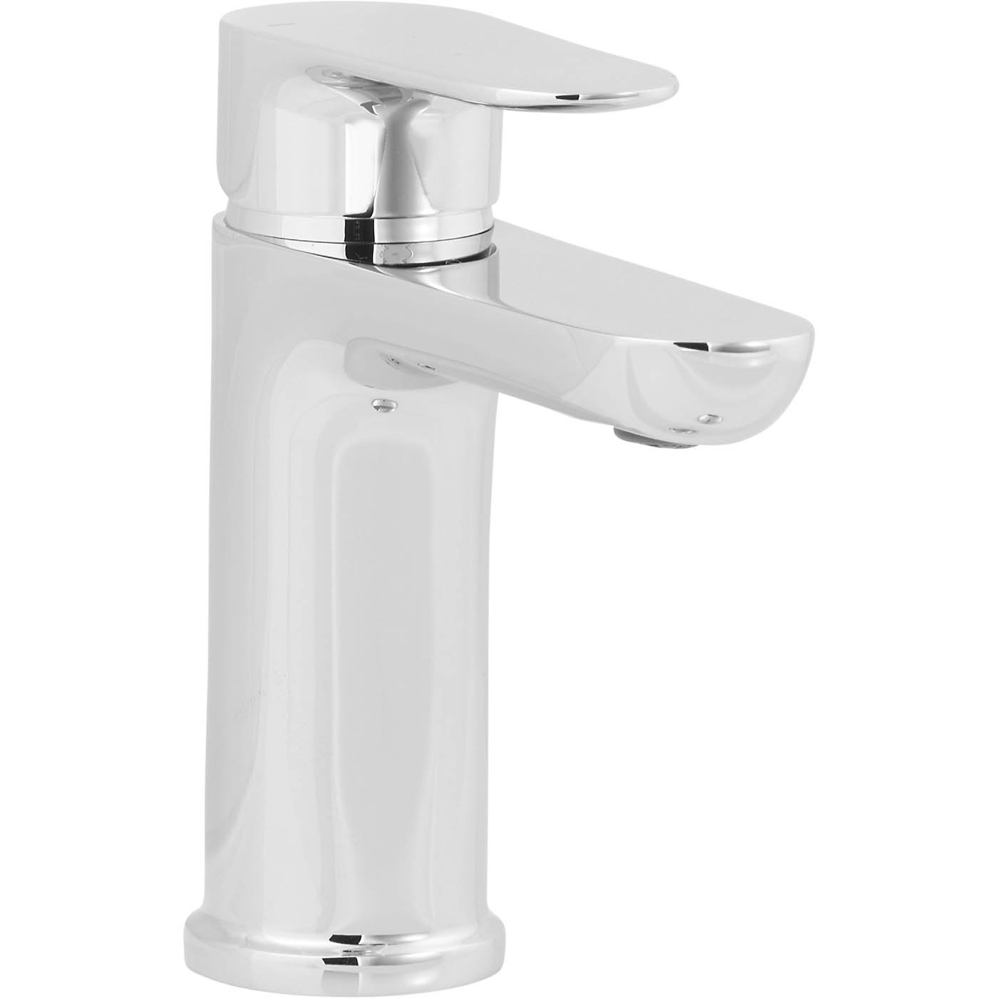 Bathroom Basin Tap Mixer Chrome Single Lever Brass Full Turn Modern Faucet - Image 5