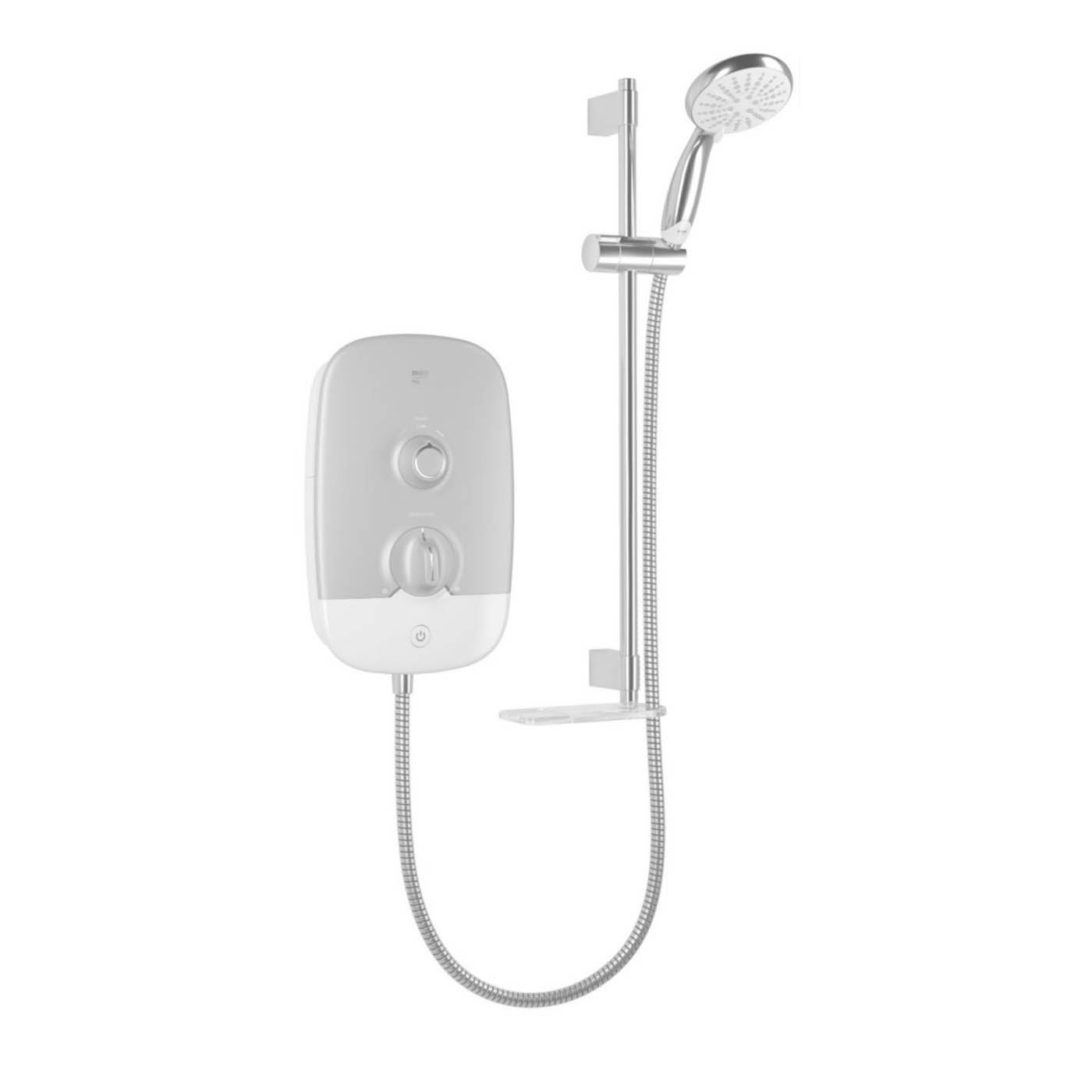 Mira Electric Mixer Shower 8.5kw 4 Spray Pattern Round Head Bathroom Modern - Image 1