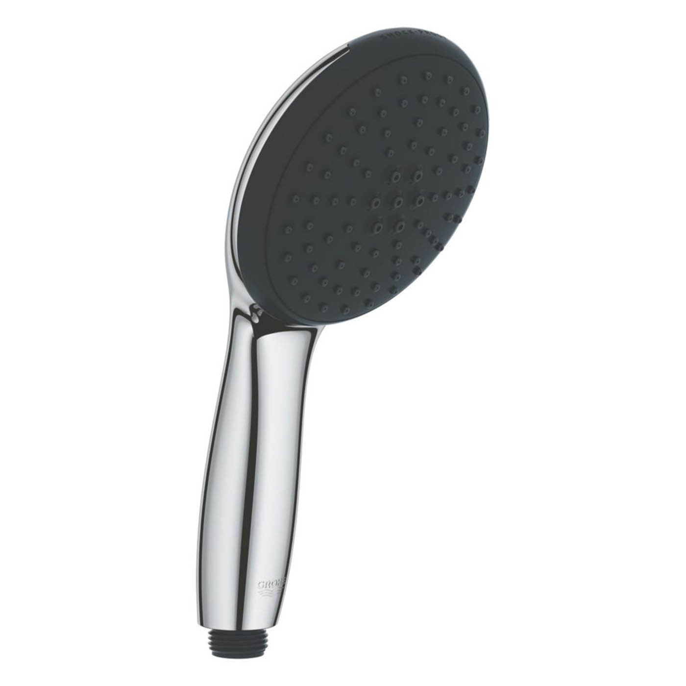 Grohe Hand Shower Chrome Round 2 Spray Patterns Contemporary 110mm x 215mm - Image 1