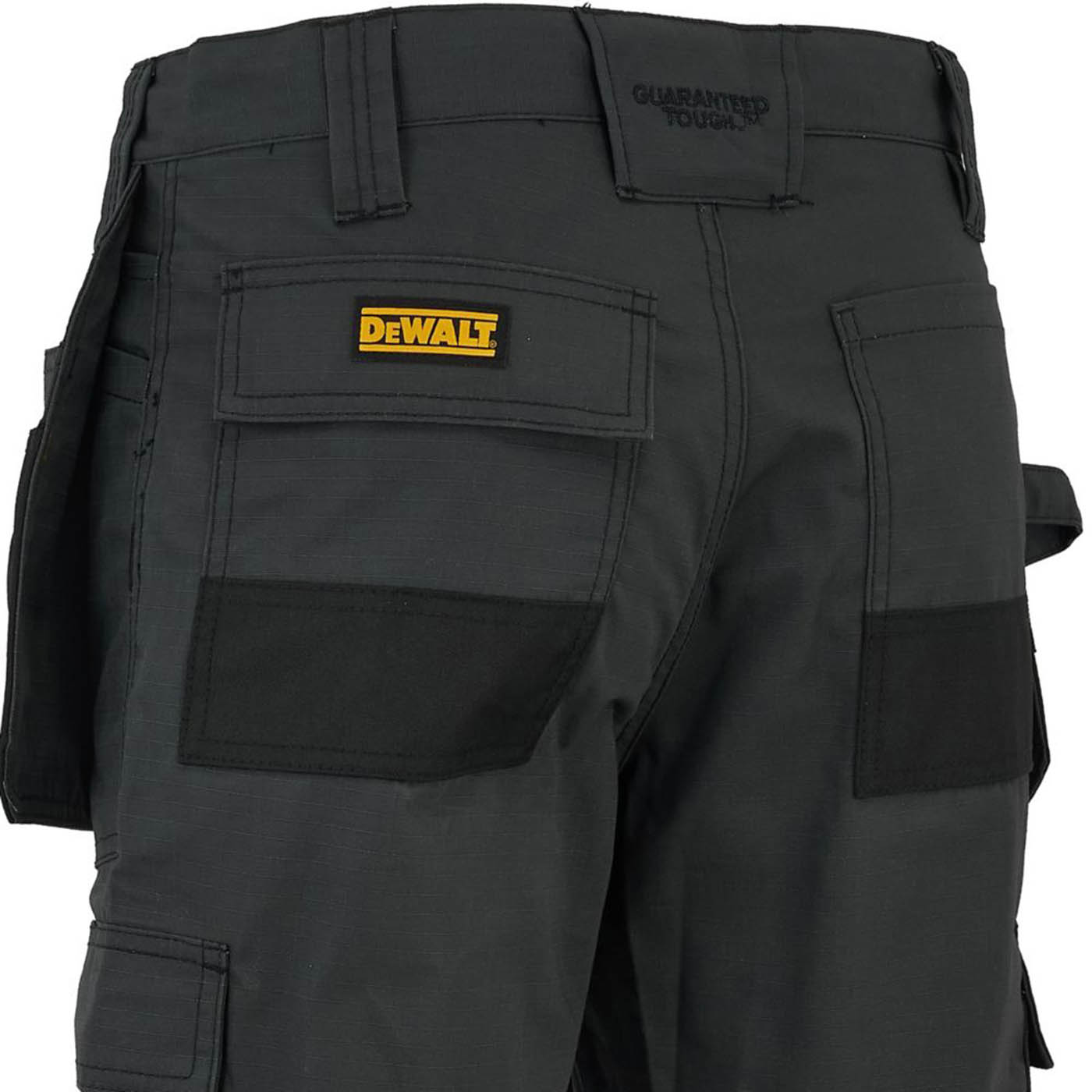 DeWalt Work Shorts Mens Grey Stretch Breathable Multi Pockets Cargo 32W - Image 6
