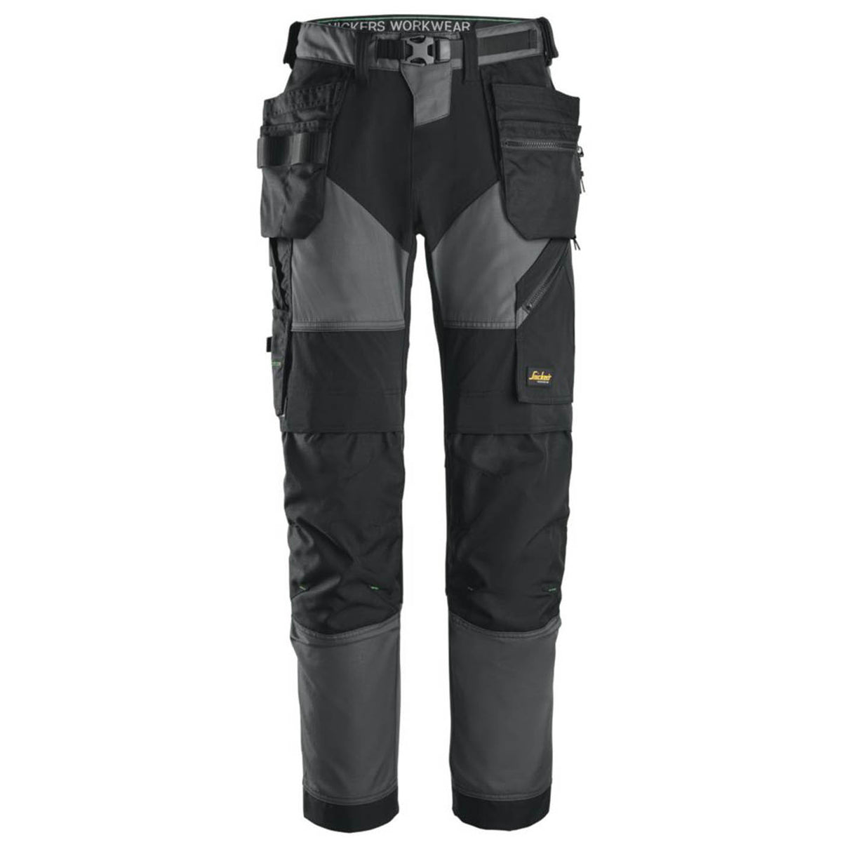 Snickers Work Trousers Mens Regular Fit Grey Stretch Multi Pockets Cargo 44W 32L - Image 1
