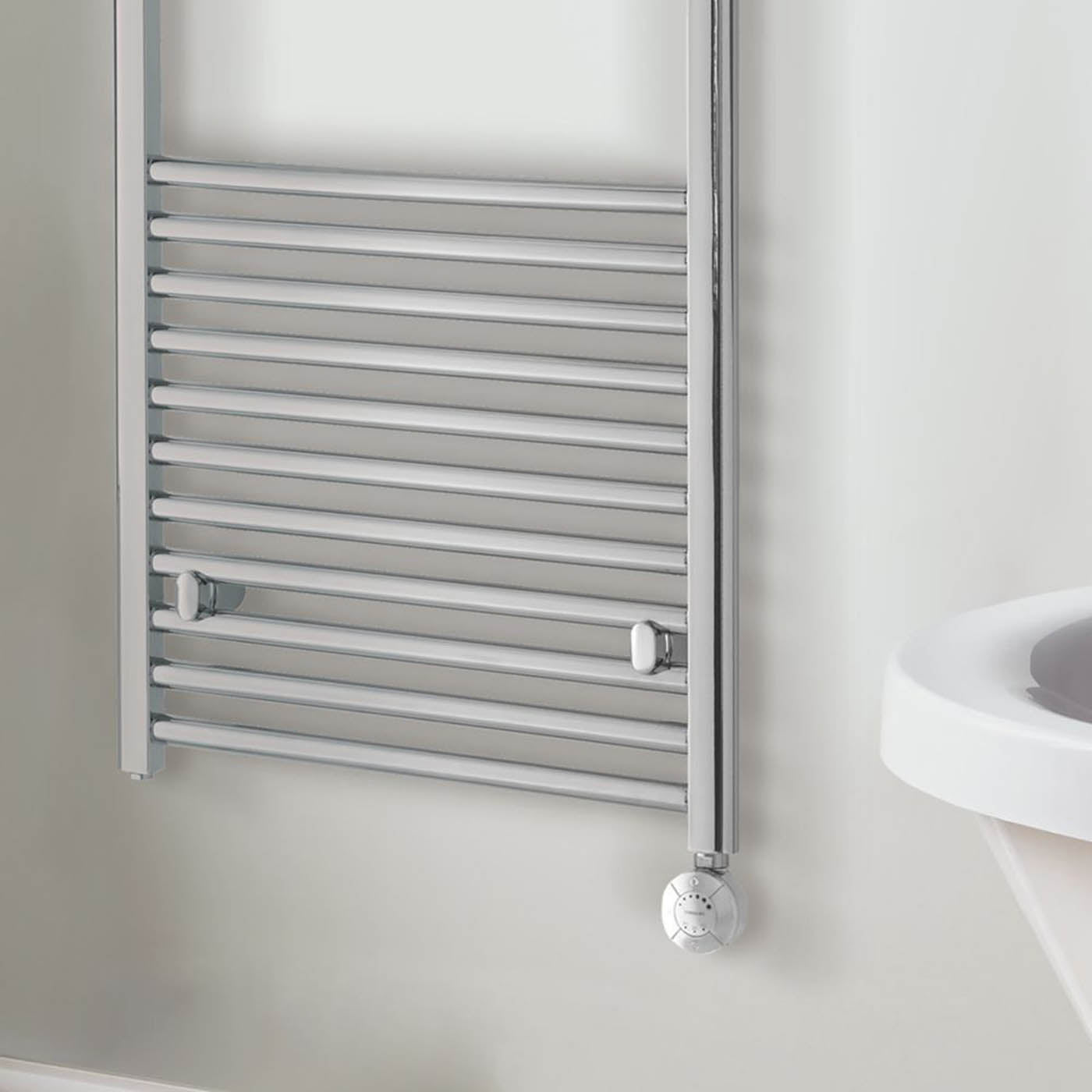 Towelrads Heating Element For Towel Radiator Smart Thermostatic Chrome 300W - Image 2
