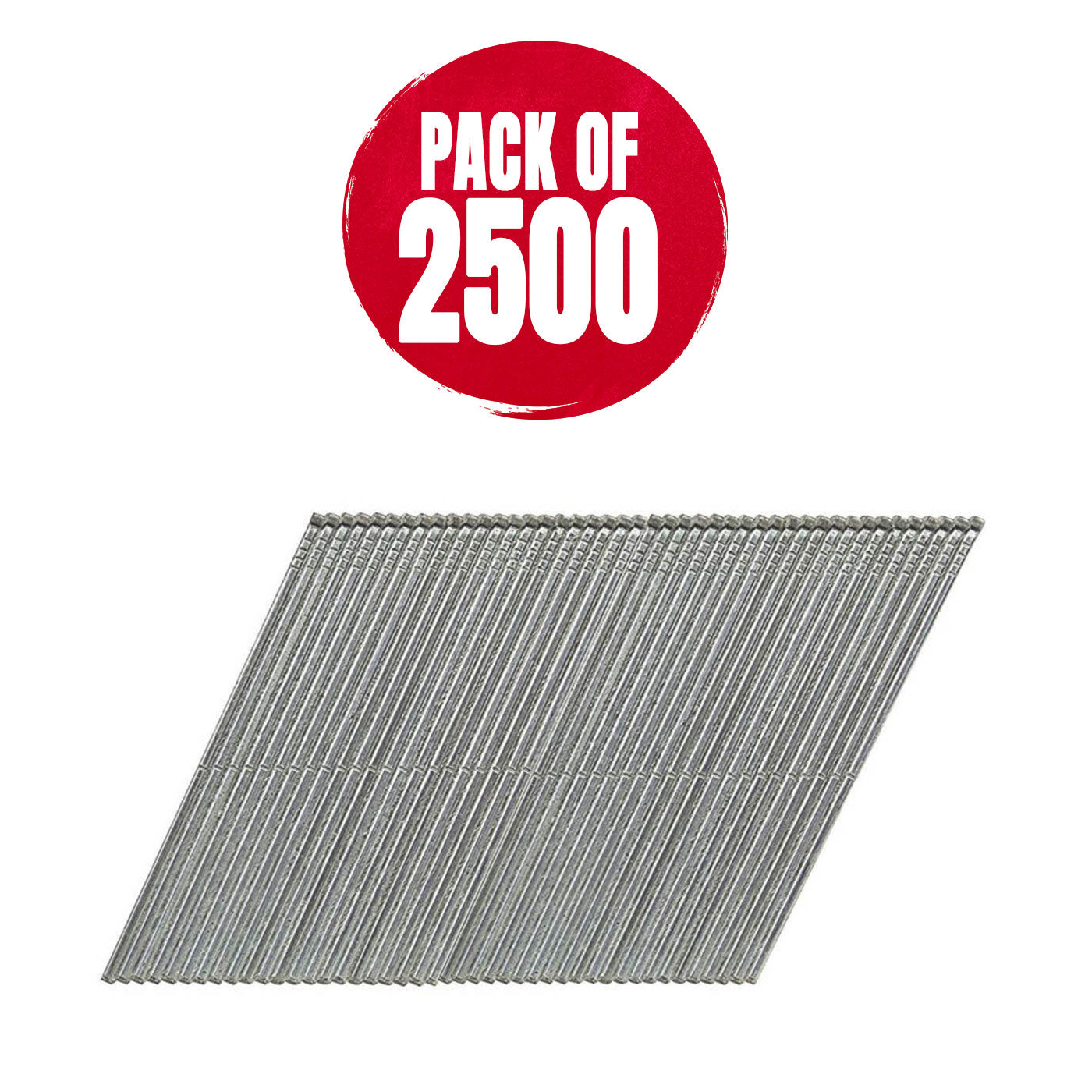 DeWalt Finish Nails Galvanised Angled 16ga x 44mm Smooth Shank Pack Of 2500 - Image 1