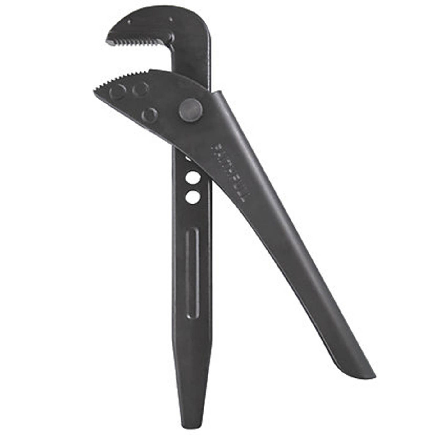 Faithfull Lever Action Pipe Wrench FAIPWLA12 Steel Drop Forged 1mm-60mm - Image 2