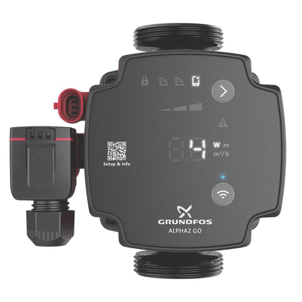 Grundfos Heating Circulator Pump ALPHA2GO25-75130 Domestic 7 Speeds 75W - Image 2