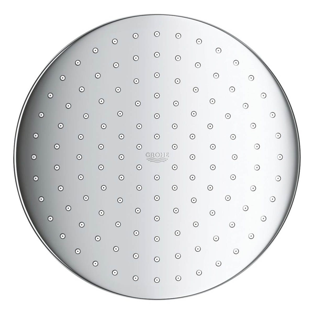 Grohe Shower Head Round Vitalio Start 250 Adjustable Chrome Single-Spray 250mm - Image 1