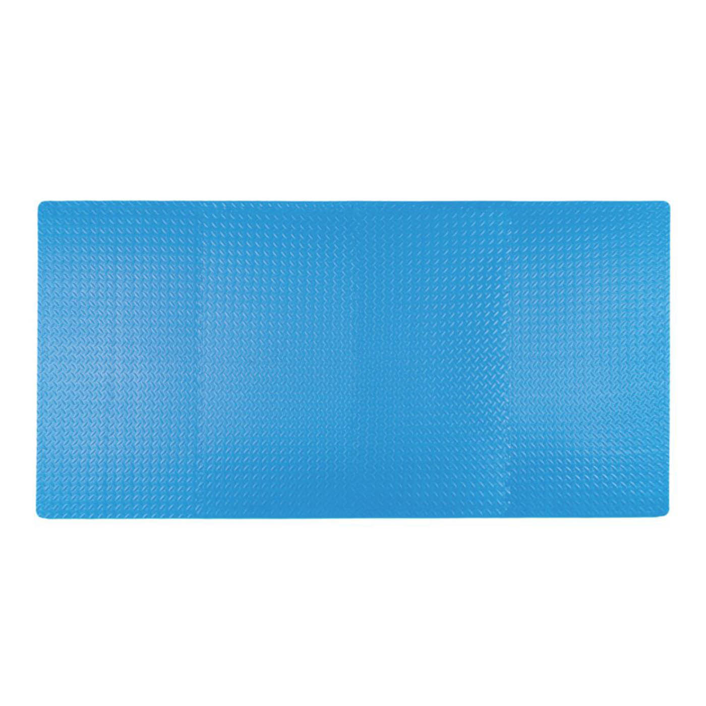 Interlocking Floor Tiles Foam Anti Slip Thick Impact Resistant Blue 20mm 8 Pack - Image 4