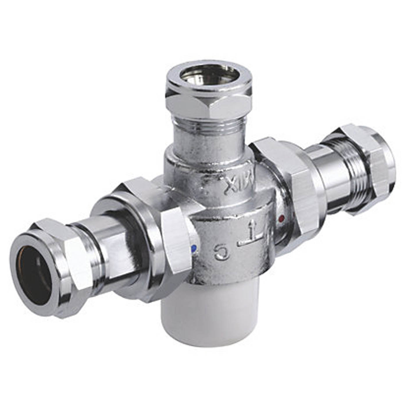 Bristan Under-Sink Blending Valve Thermostatic Midi TMV3 Auto Shut Off 22mm - Image 1