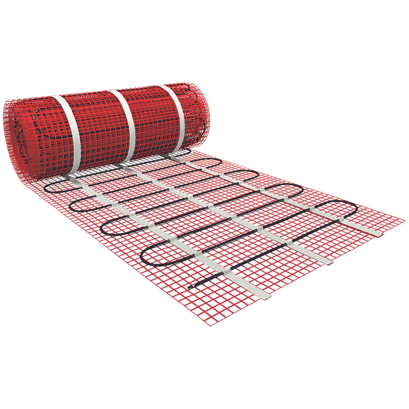 Underfloor Heating Mat Electric Single Sided Self Adhesive Base 150 W/m² 10m² - Image 2