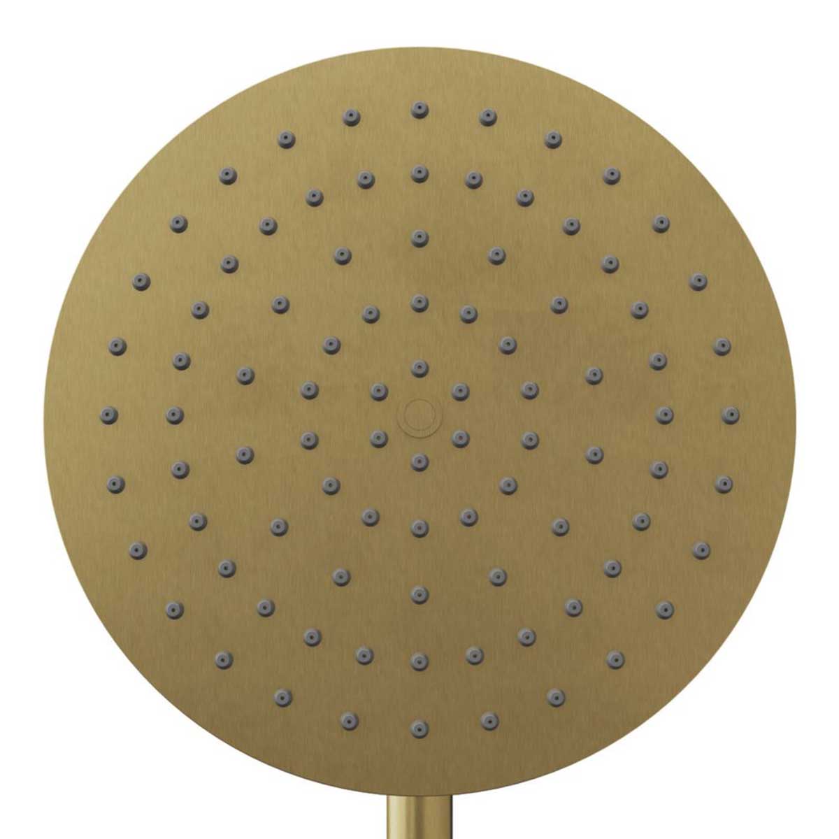 Swirl Mixer Shower Concealed Multi Head Rear Fed Satin Brass Round Head - Image 5